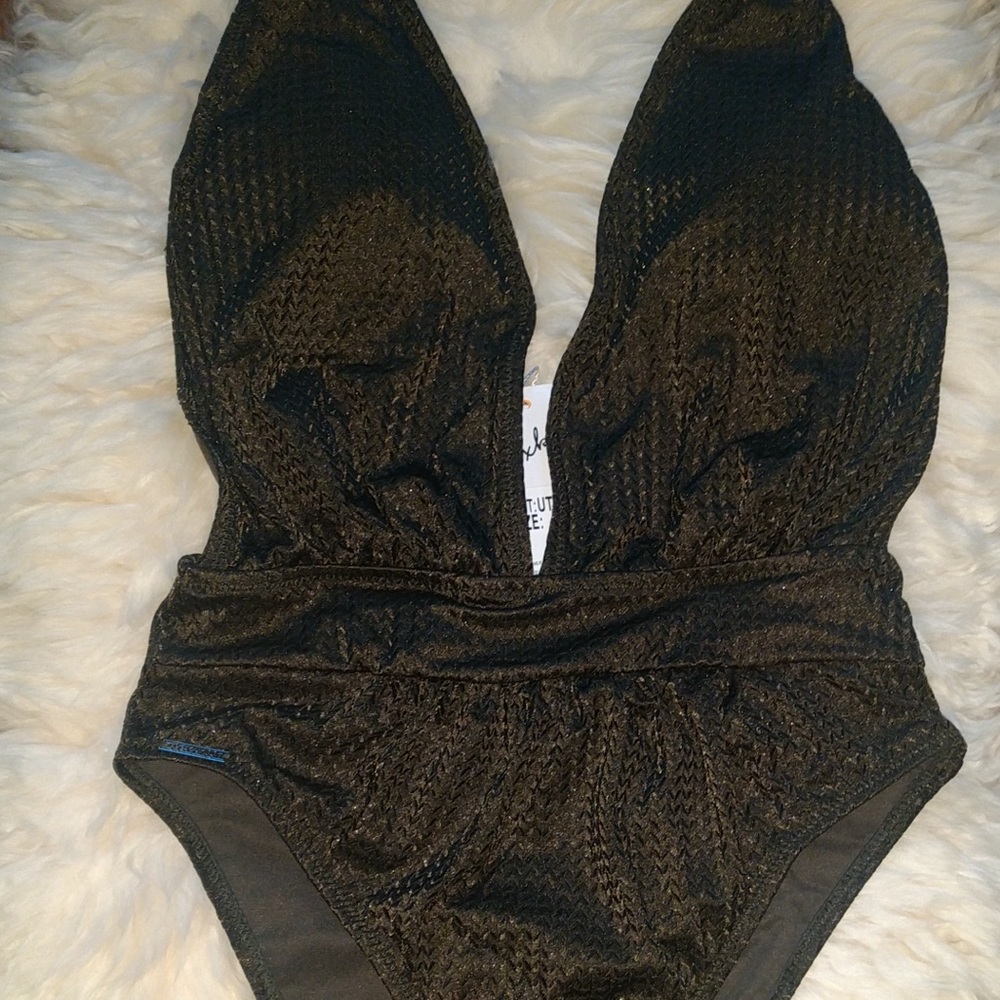 Halter Top One Piece Swimsuit